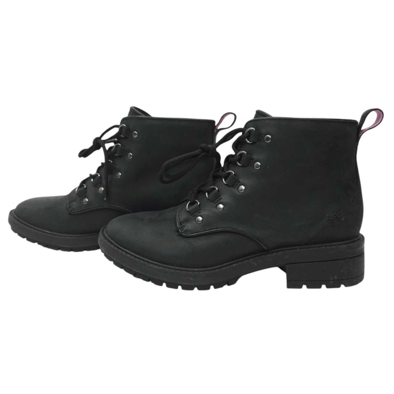 Cole Haan Grand Briana Hiking Boots Womens 7 B Waterproof in Black