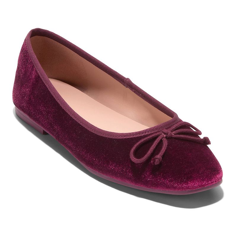 Cole Haan Yara Women's Ballet Flats, Size: 9, Red Velvet