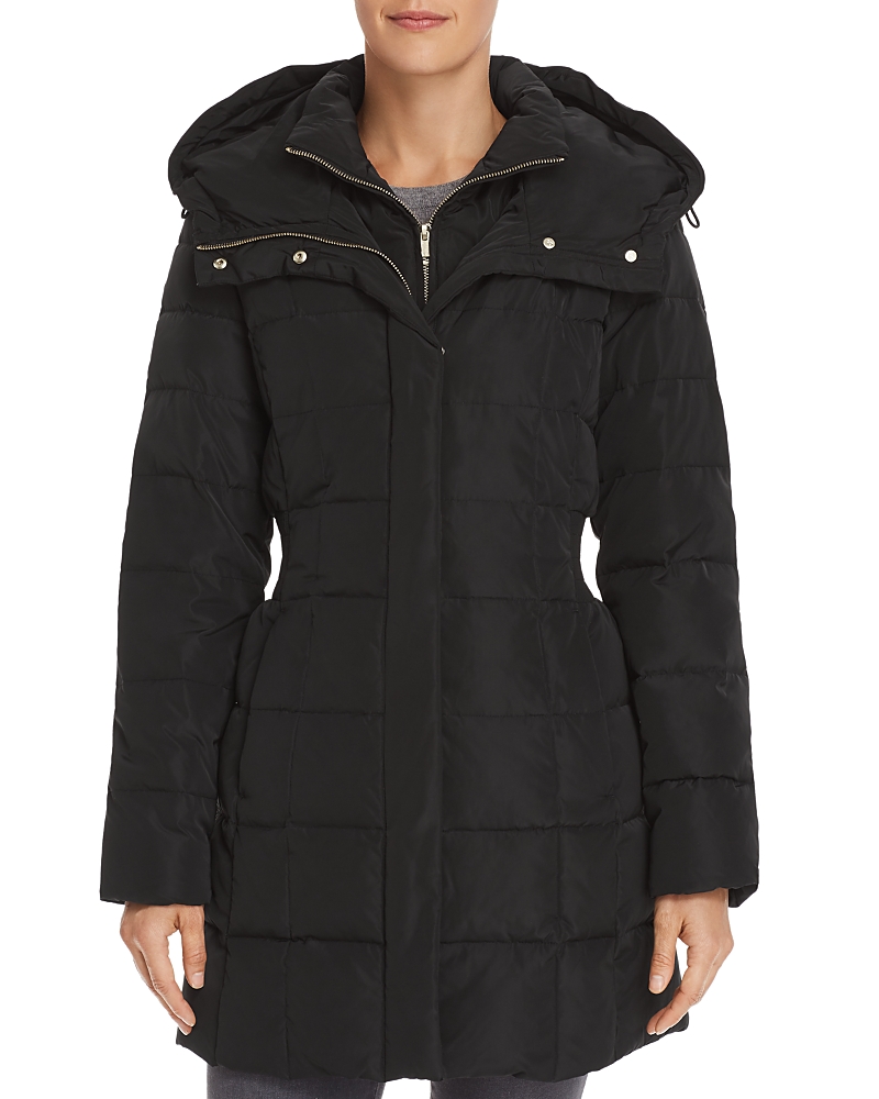 Cole Haan Zip-Front Puffer Coat