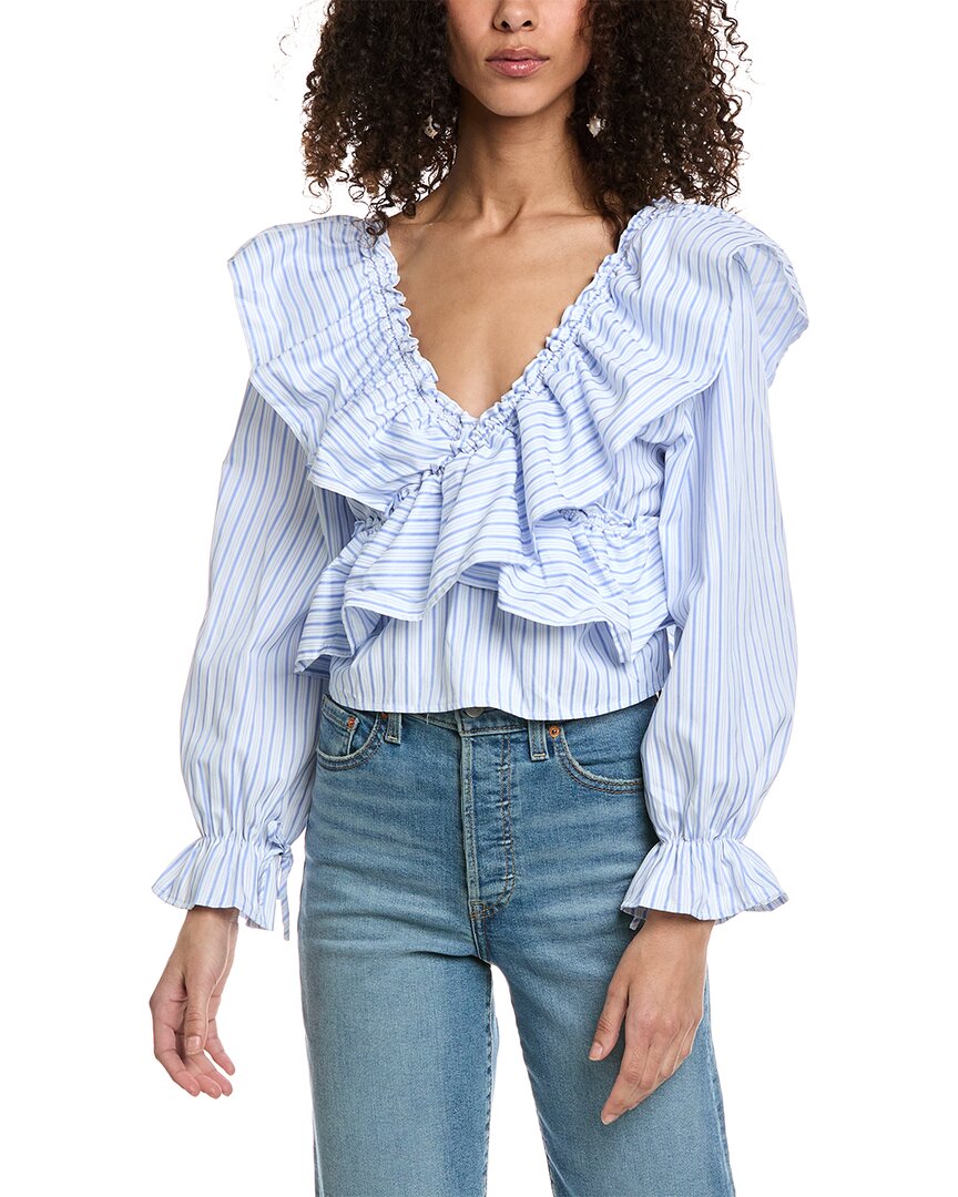 Colette Rose Off-The-Shoulder Top