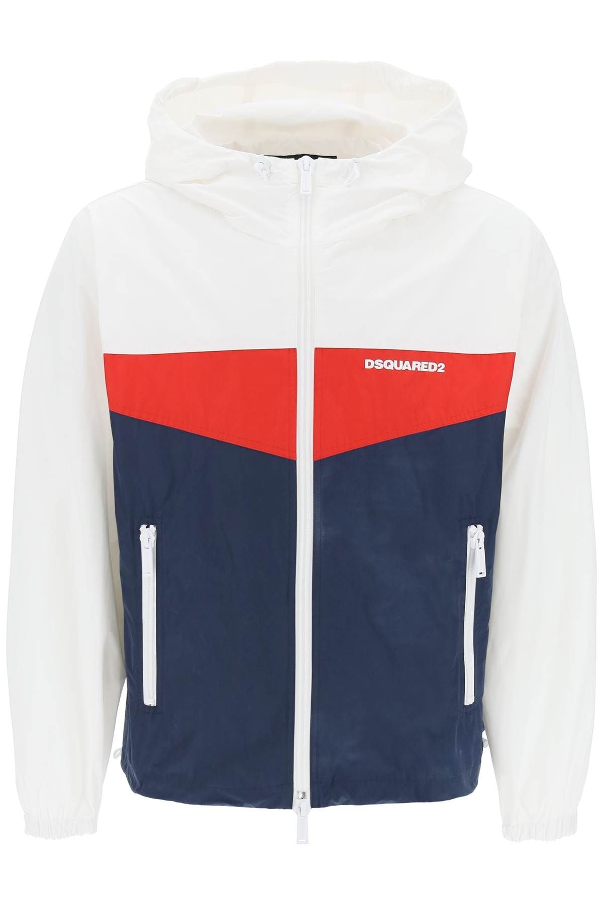 Color Block Windbreaker Jacket