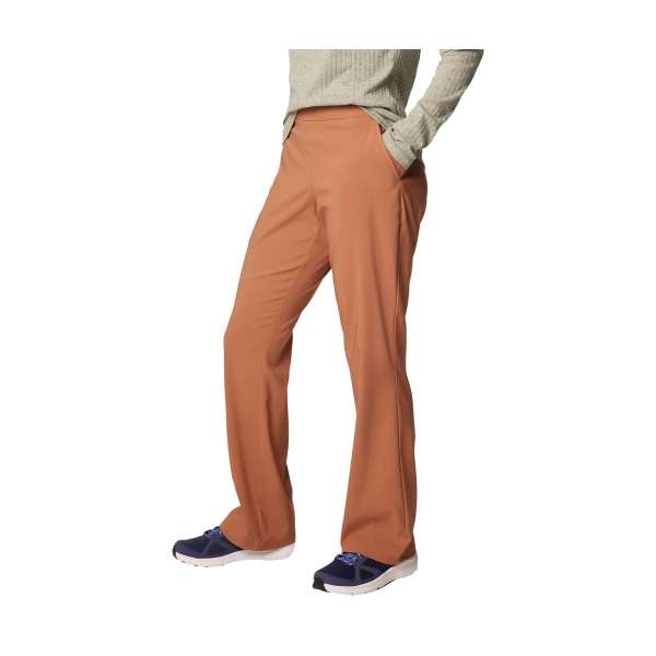 Columbia All Seasons Bootcut Pants for Ladies - Camel Brown - 1X - Regular