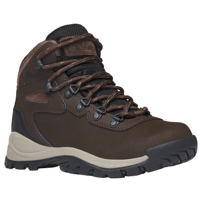 Columbia Newton Ridge Plus Waterproof Hiking Boots for Ladies - Cordovan/Crown Jewel - 6.5M