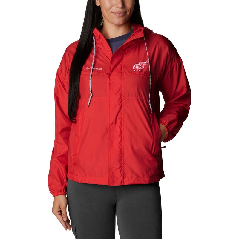 Columbia Sportswear Columbia Detroit Wings Flash Challenger Full-Zip Windbreaker Jacket Red, Large - NHL Hockey at Academy Sports