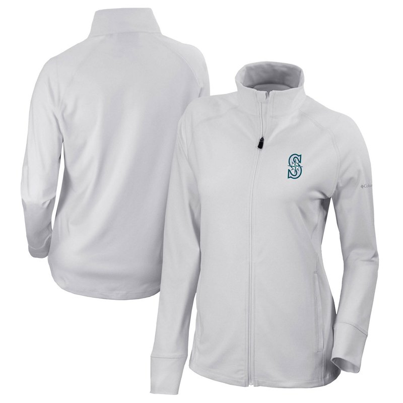 Columbia Sportswear Columbia Seattle Mariners Omni-Wick Greenkeeper Full-Zip Jacket White, 2X-Large - MLB Outerwear Adult/Youth at Academy Sports