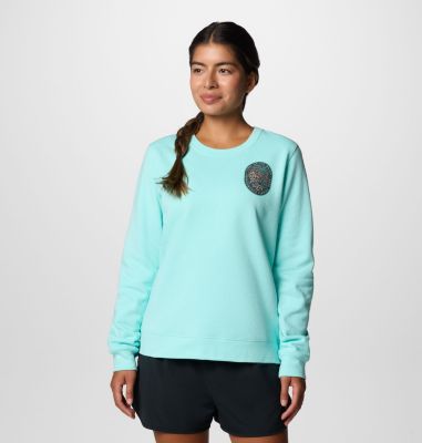 Columbia Women's PFG Graphic Sweatshirt Crew-