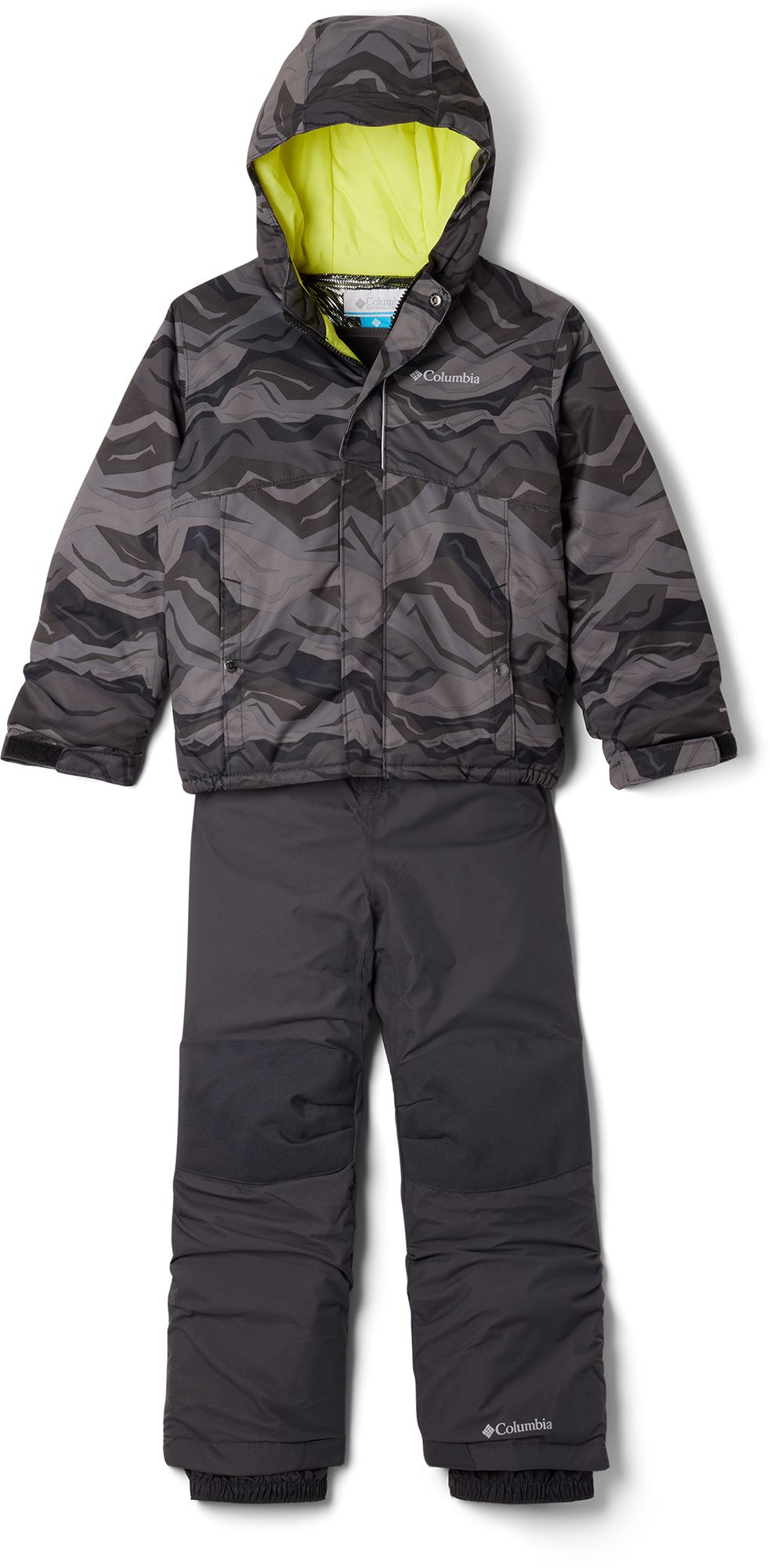 Columbia Youth Buga Jacket and Snow Bib Set, Shell