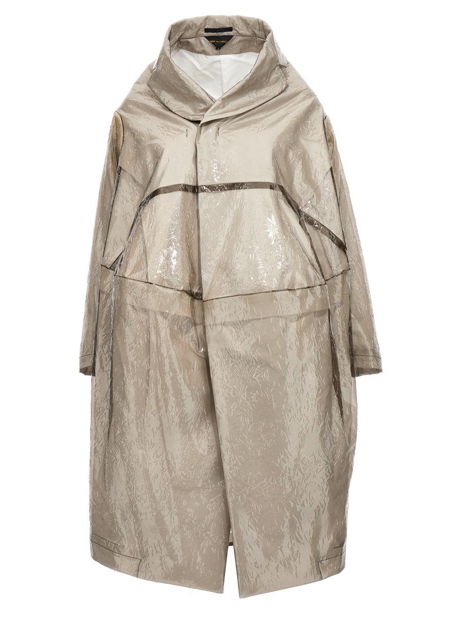 Comme Des Garçons Oversize Texture Trench Coat