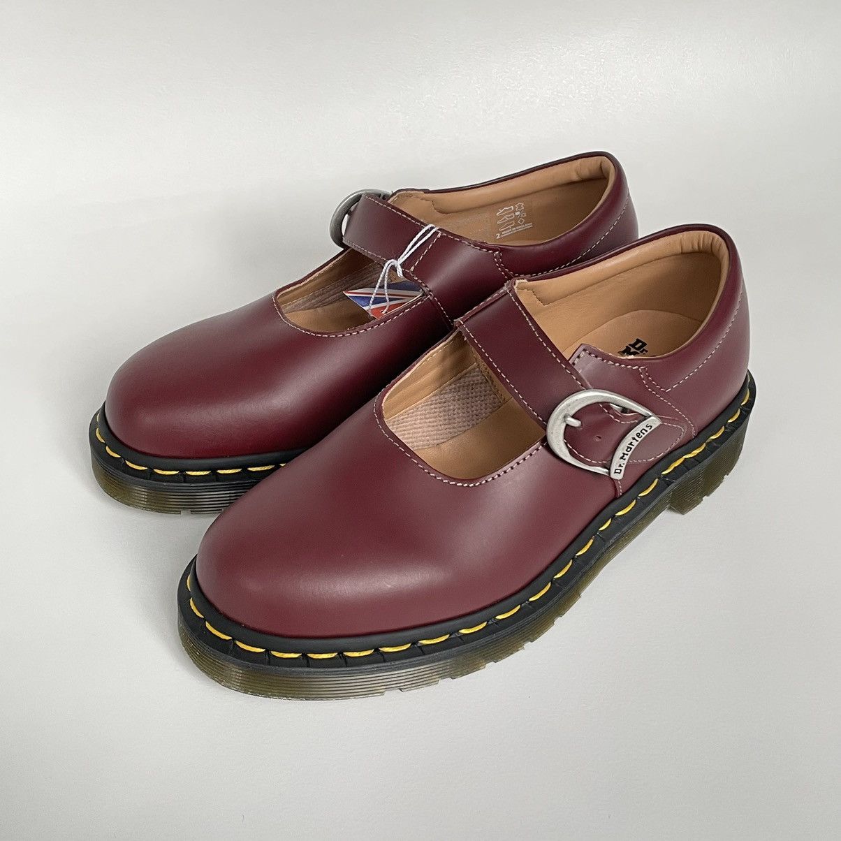 Comme Des Garcons x Dr Martens Cherry Red 'Mie Mary Jane' Shoes, Women's (Size 6)