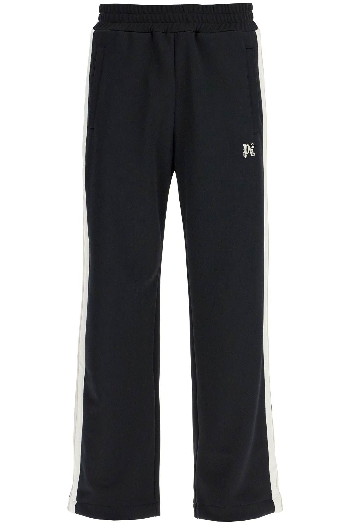 Contrast Band Joggers With Track In