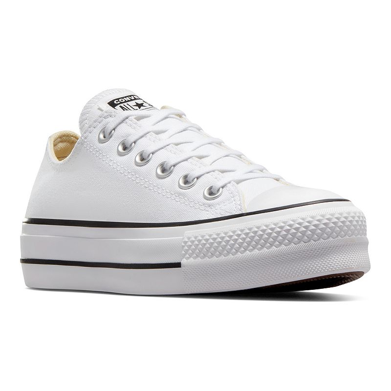 Converse Chuck Taylor All Star Lift OX Women's Platform Shoes, Size: 9, White