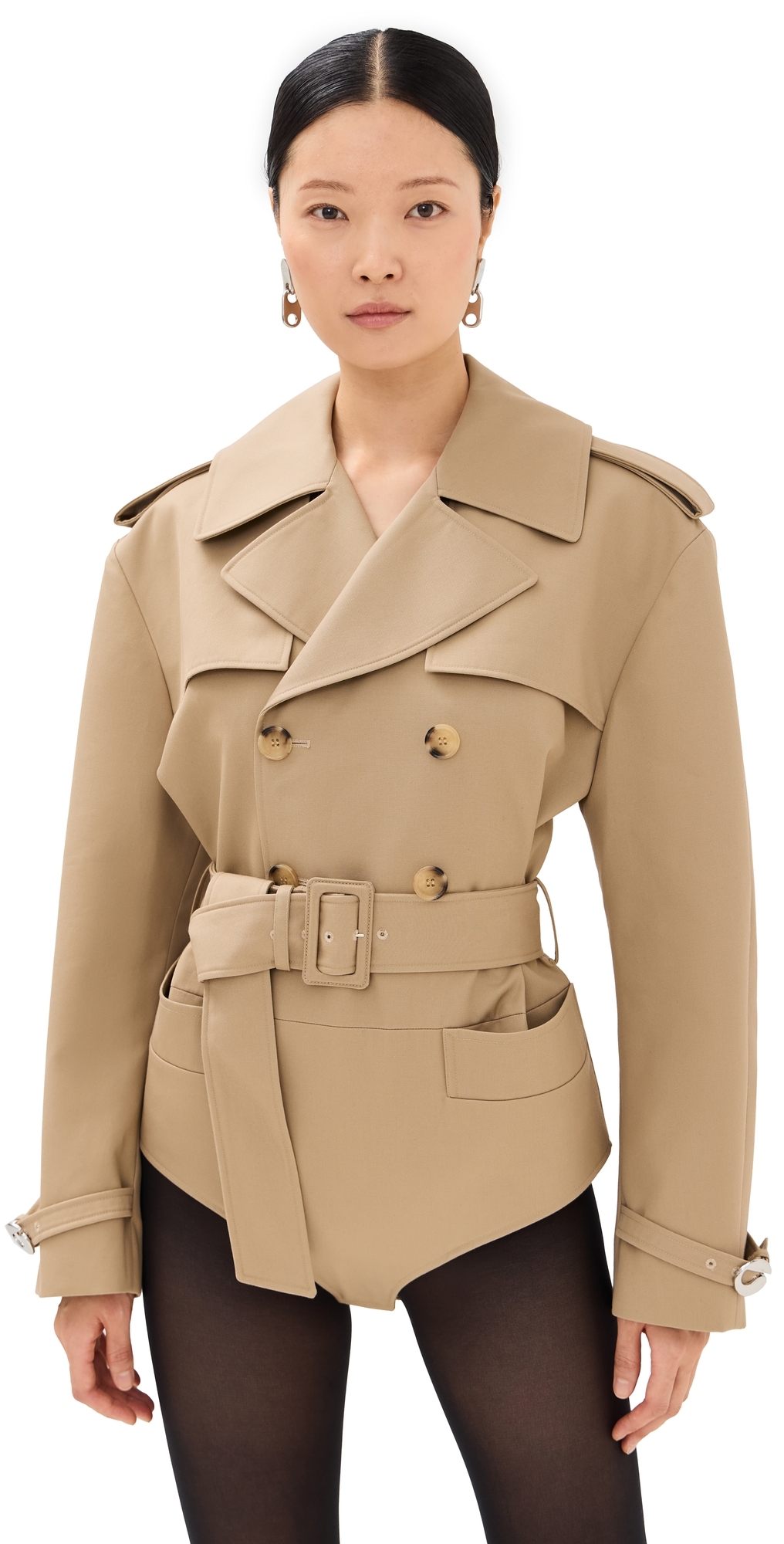 Coperni Body Trench Coat Beige S