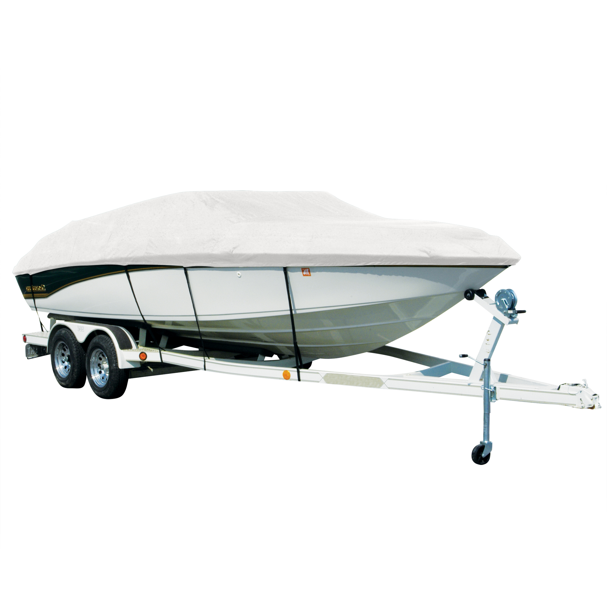 Covermate Exact Fit Sharkskin Boat Cover For BLAZER 202 DC PRO V in White Polyester Camping World