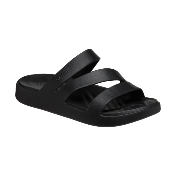 Crocs Getaway Strappy Sandals for Ladies - Black - 6M