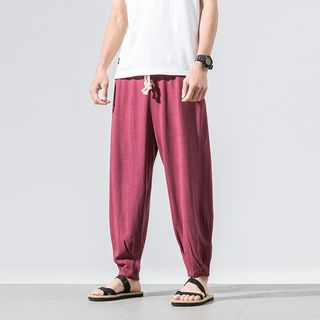 Cropped Harem Pants