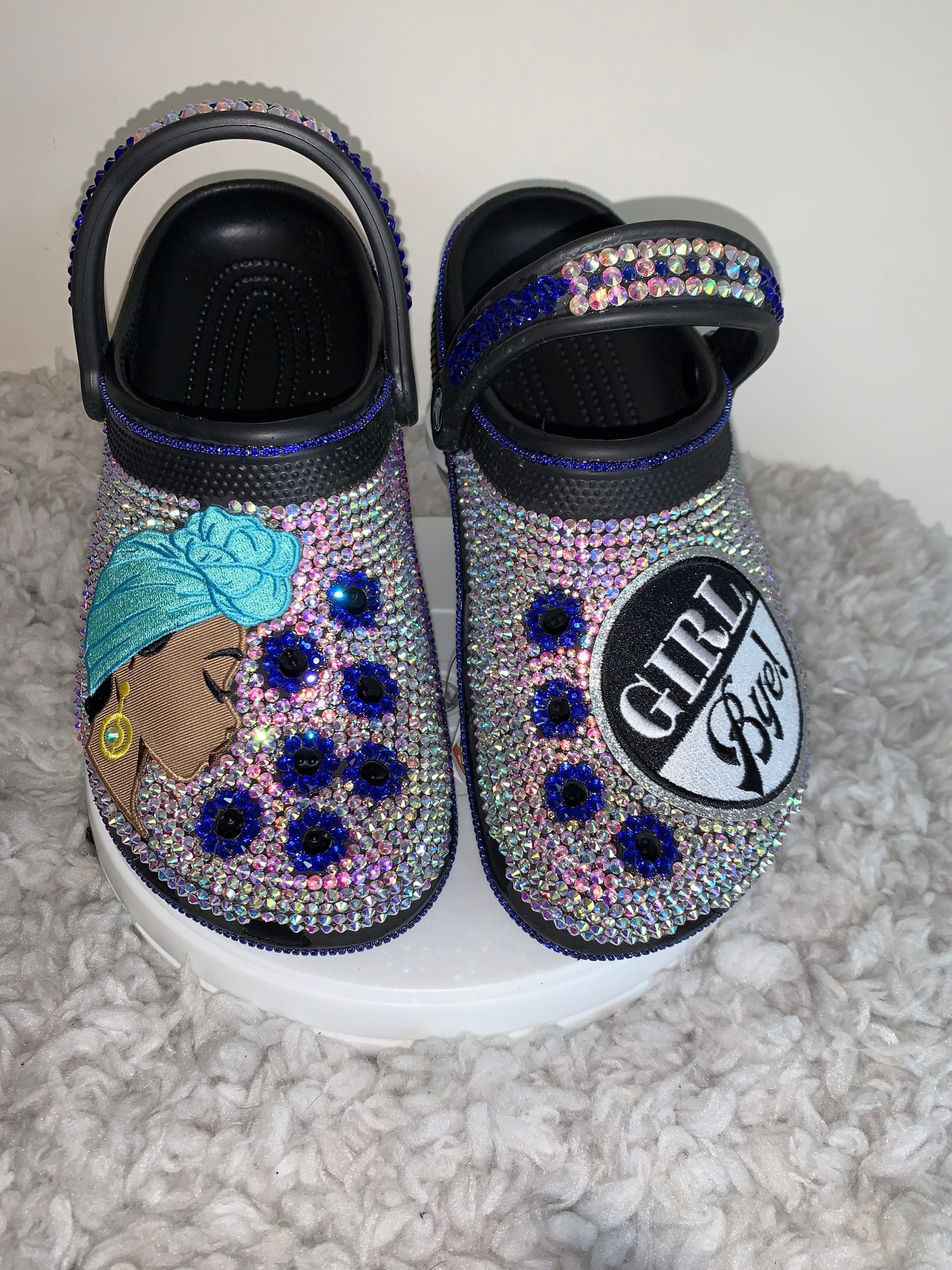 Custom Bling Designs For Women's Shoes | Clogs| Customcrocs Personalized For Her