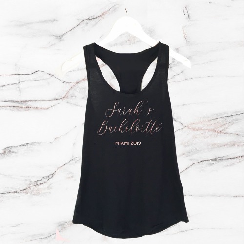 Custom Text Tank Tops