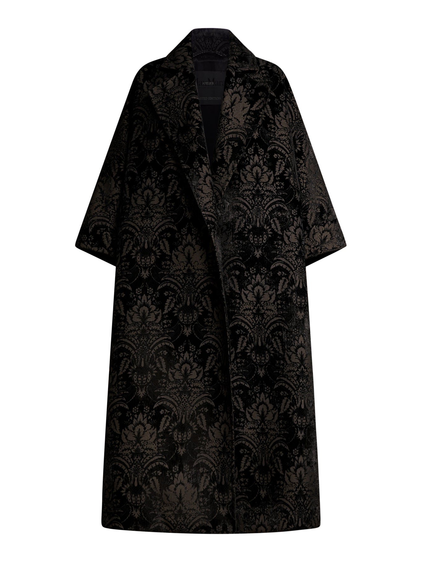 DAMASK VELVET CAPE COAT - Maxmara Atelier - Woman