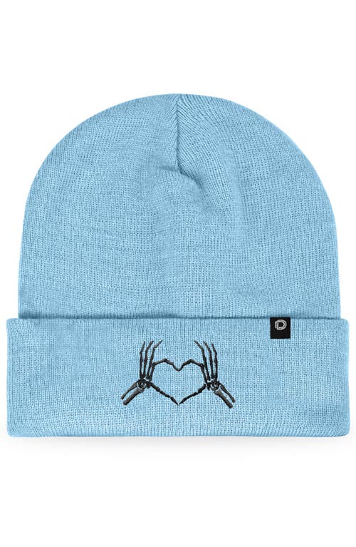 Dalix Heart of Bones Beanie in Beige at Nordstrom