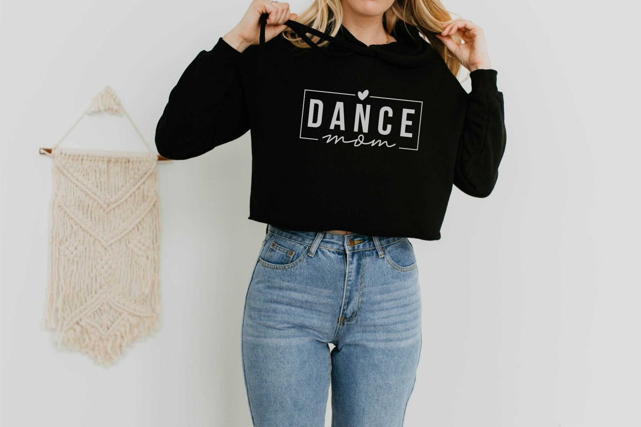 Dance Mom Crop Hoodie Gift For Sweatshirt Life Recital Tshirt Mama