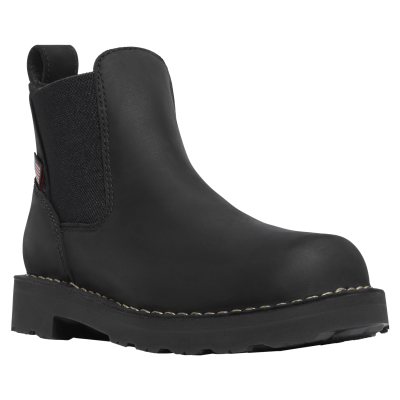 Danner Bull Run 5" Chelsea Boots for Ladies - Black - 11M