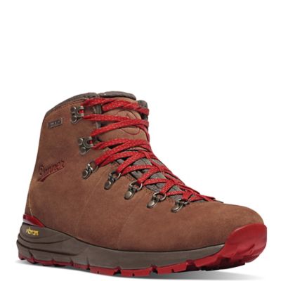 Danner Women's Mountain 600 Low Waterproof Hiking Boots, 4.5 in., Brown Red