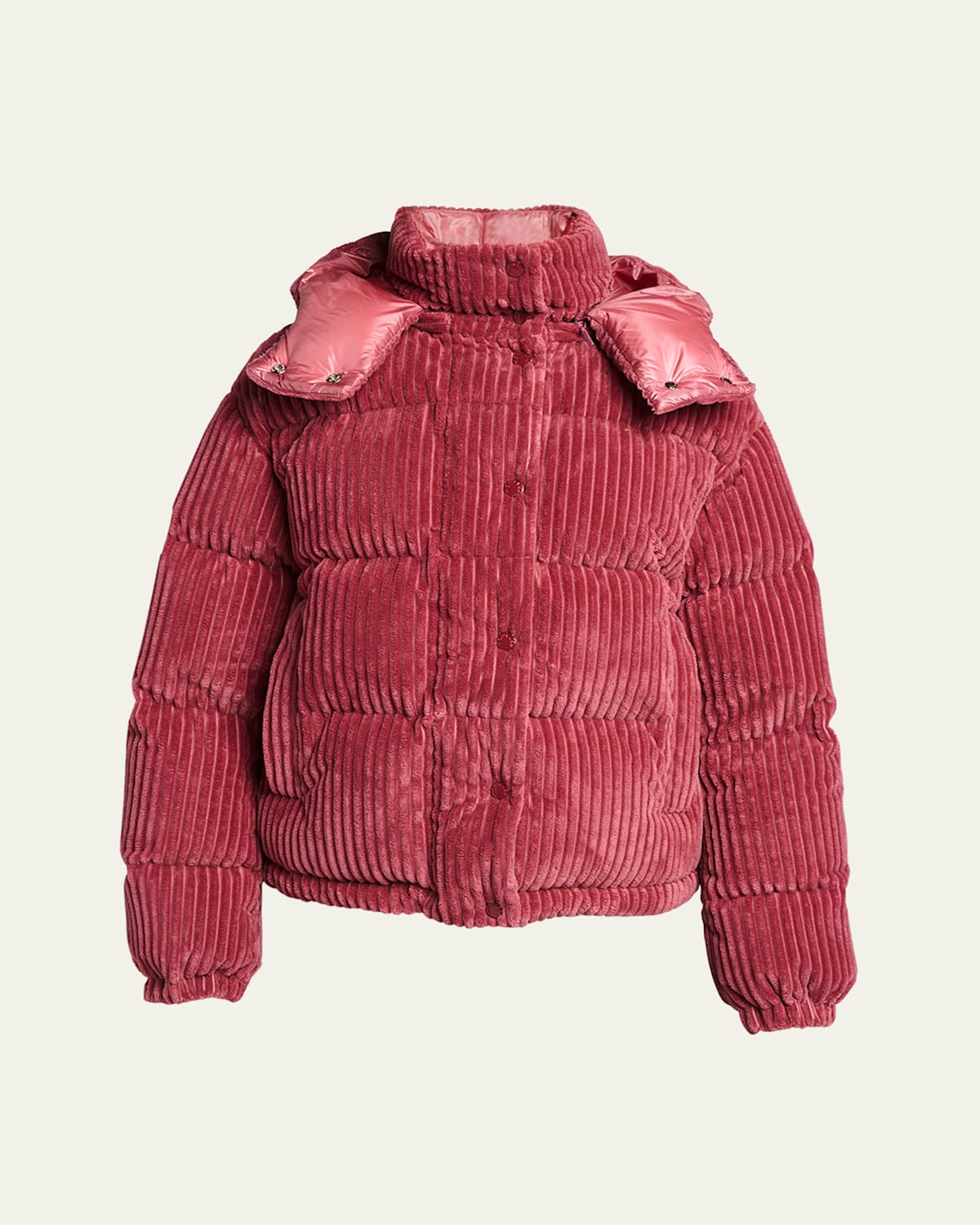 Daos Velvet Corduroy Puffer Jacket