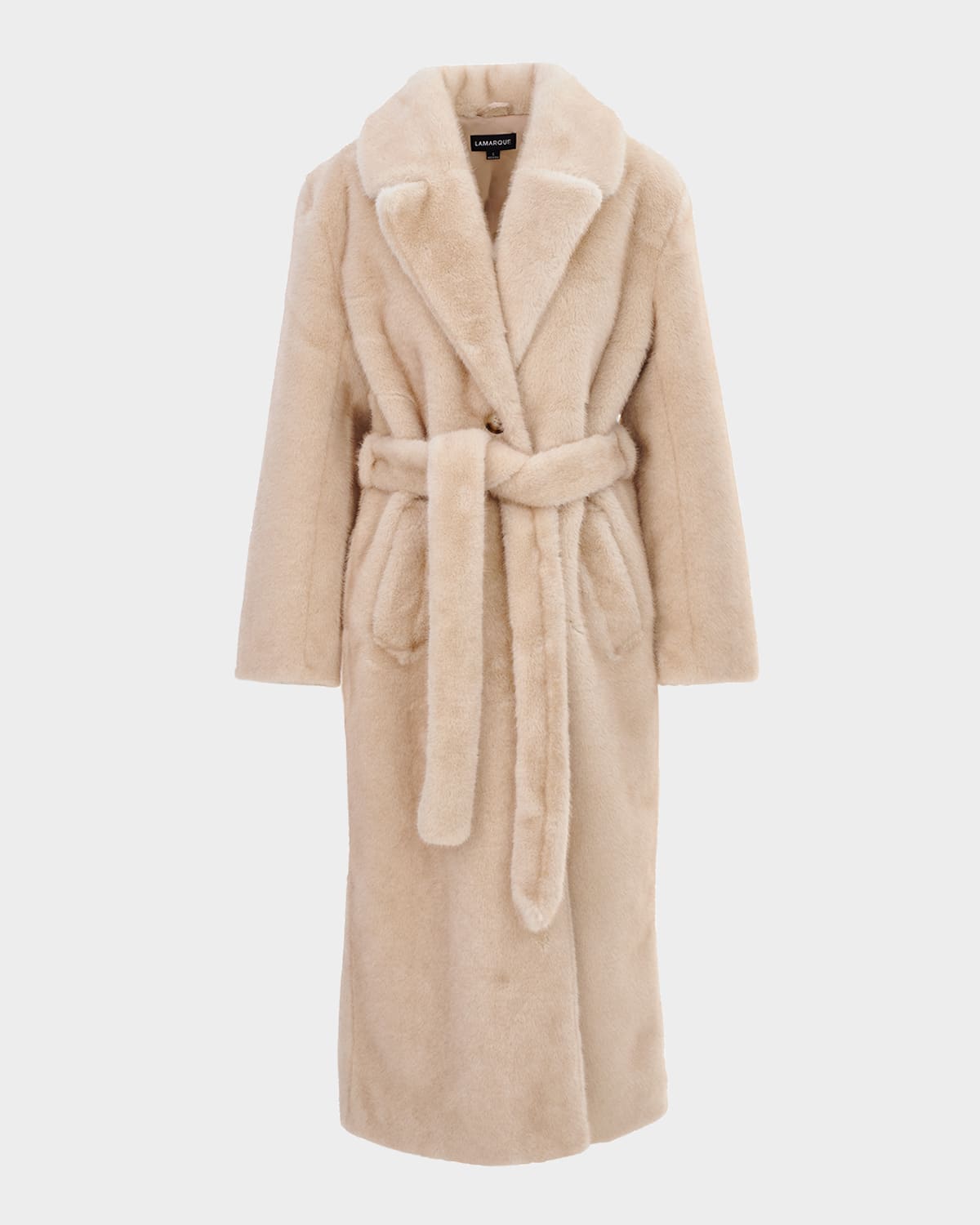 Darelle Faux Fur Maxi Coat