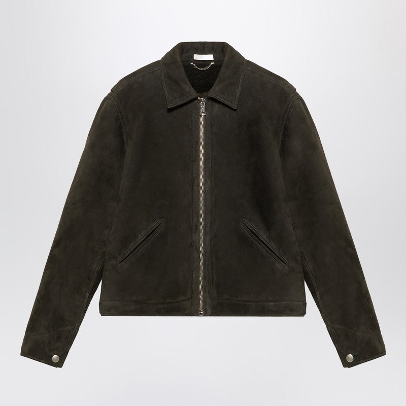 Dark Brown Shearling Jacket