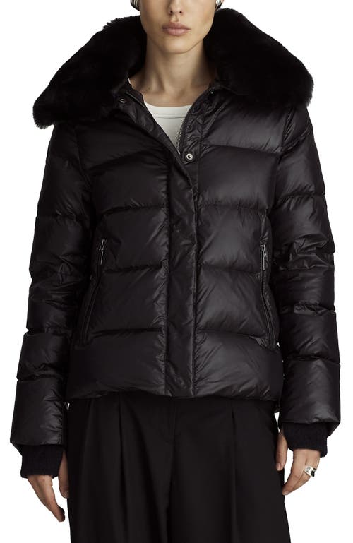 Dawn Levy Vera - Shearling Coat in Black at Nordstrom, Size X-Small