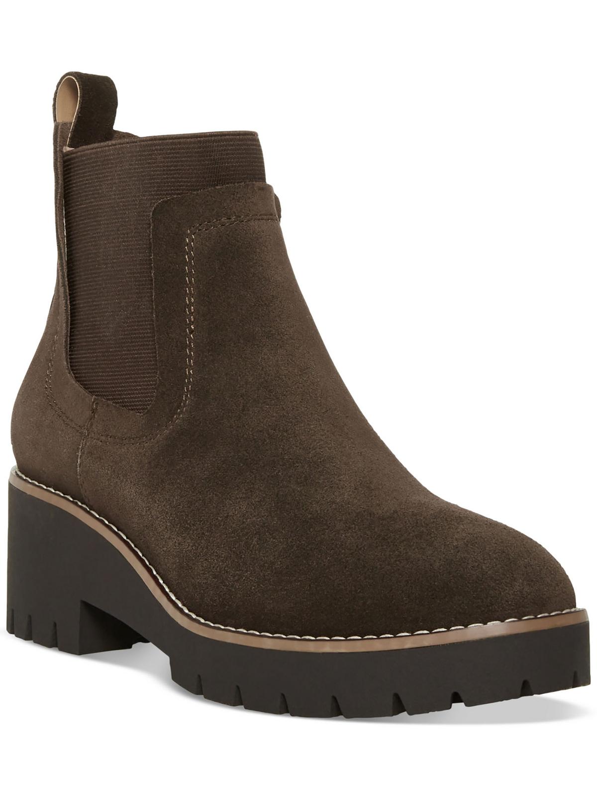 Demi Womens Suede Waterproof Chelsea Boots