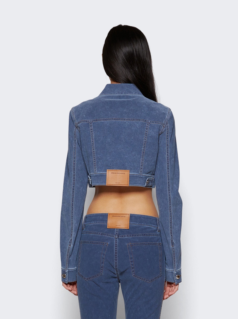 Denim Cropped Jacket