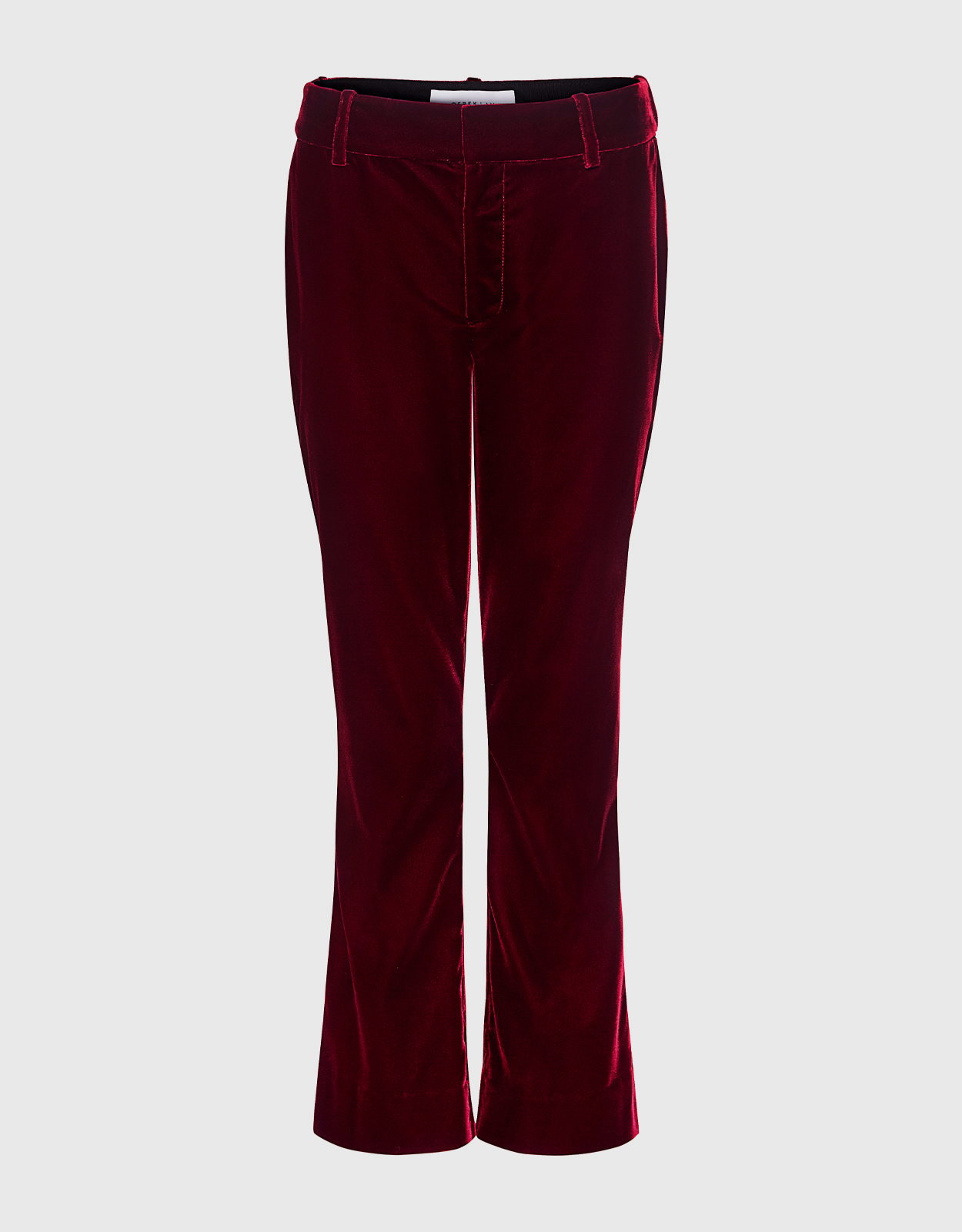 Derek Lam 10 Crosby Velvet Crop Flared Pants - 0