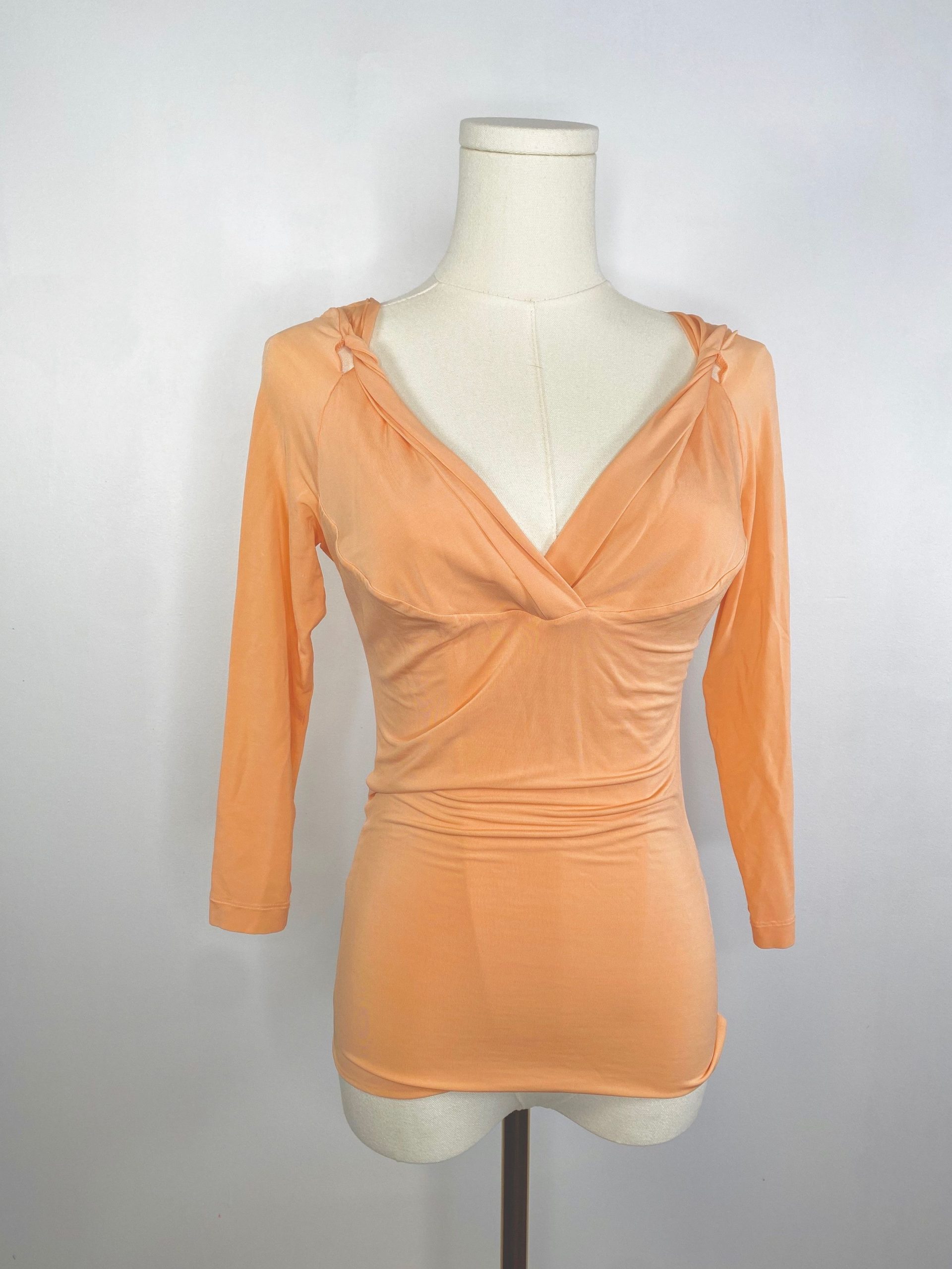 Designer Vdp Italia - Creamsicle Orange Y2K Camisole, Women's