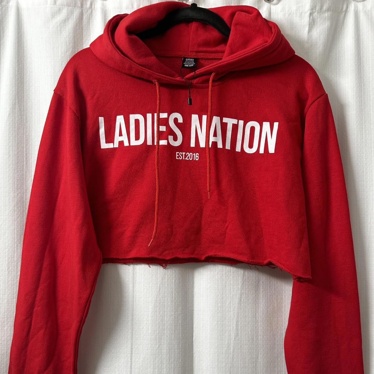 Designer Women's Red Hoody