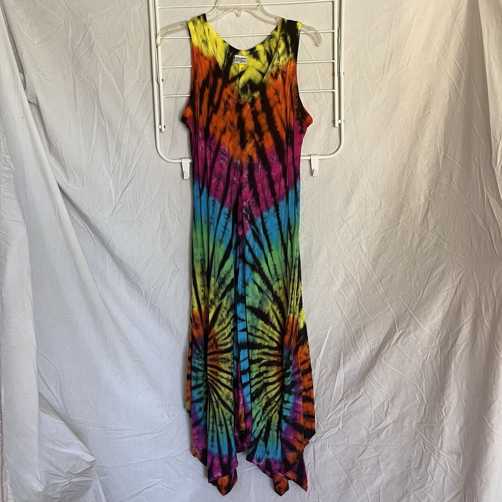 Dharma Trading Co Tie Dye A-Line Dress, Women's (Size Medium)