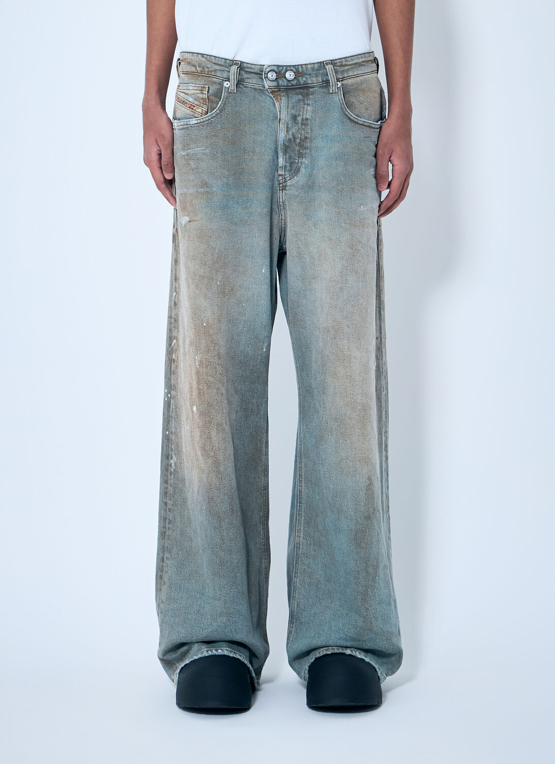 Diesel 1996 D-sire Distressed Jeans - Jeans Light Blue 30