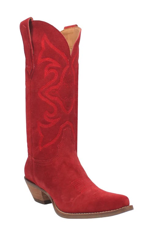 Dingo Out West Cowboy Boot in Red at Nordstrom, Size 6