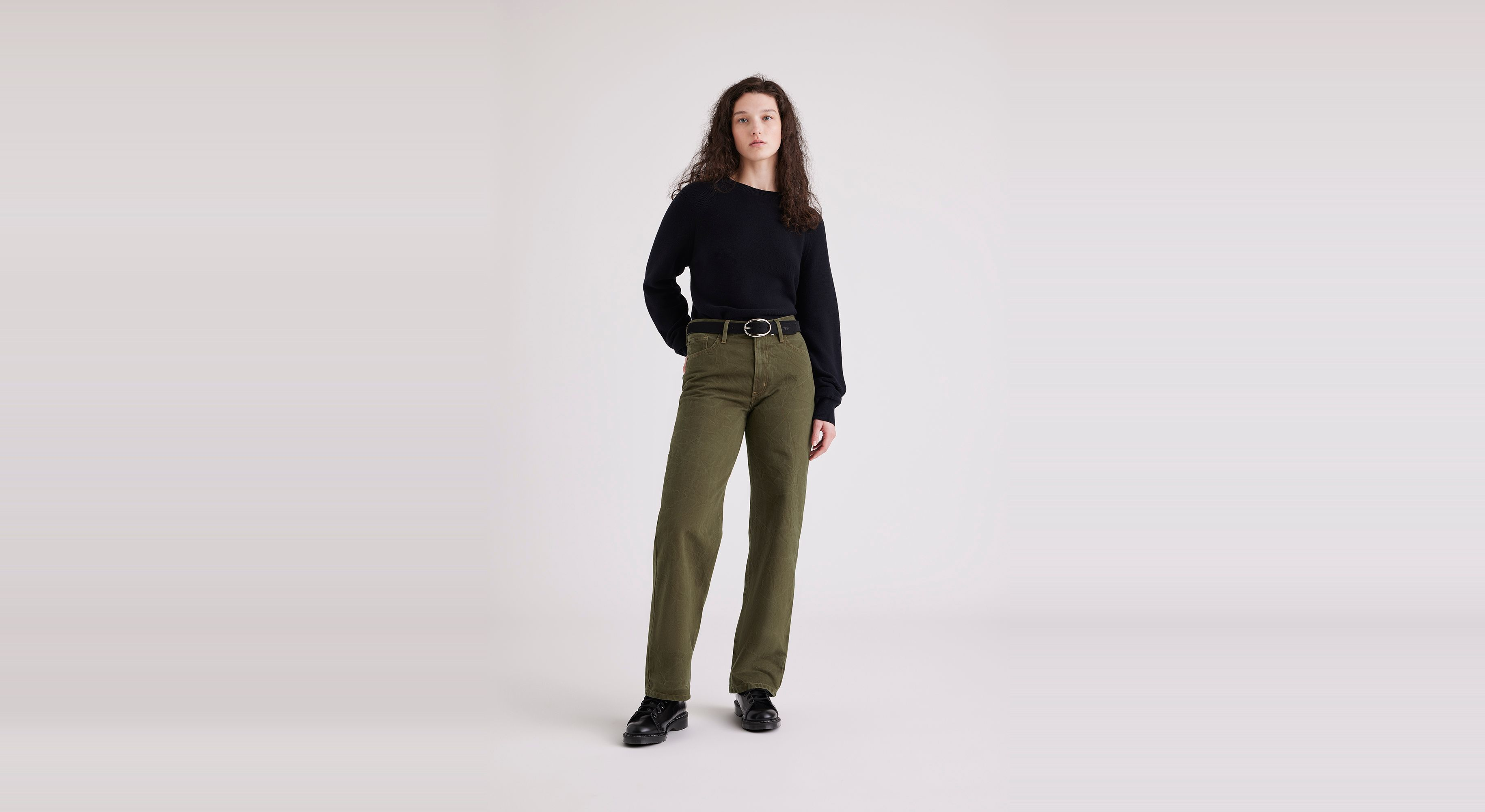 Dockers Mid-rise Jeans - Relaxed Fit - Women's - Green 24