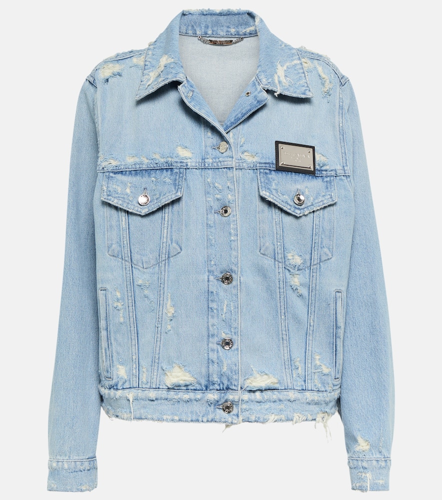 Dolce & Gabbana Distressed denim jacket