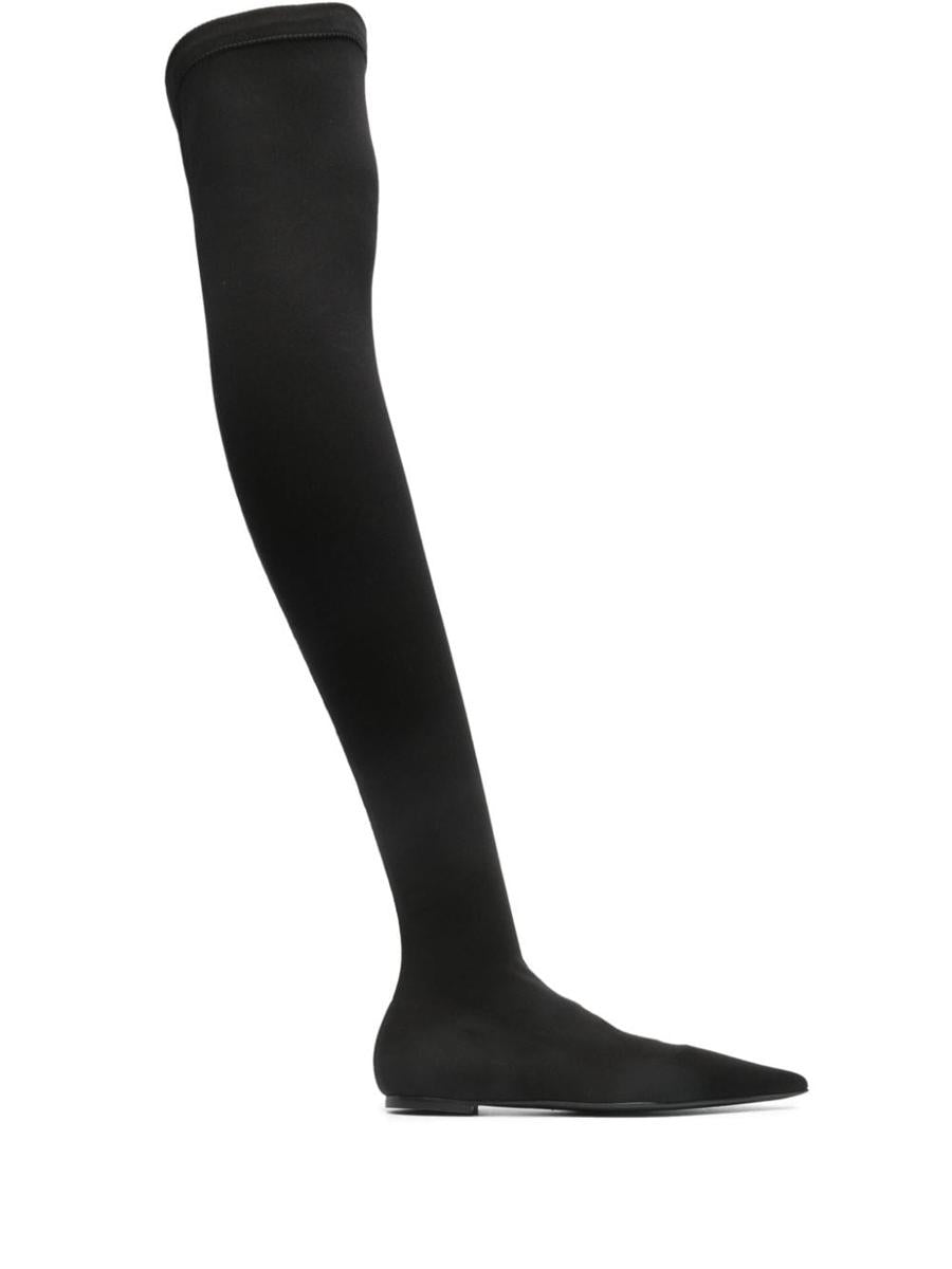 Dolce & Gabbana Stretch Jersey Over-The-Knee Boots