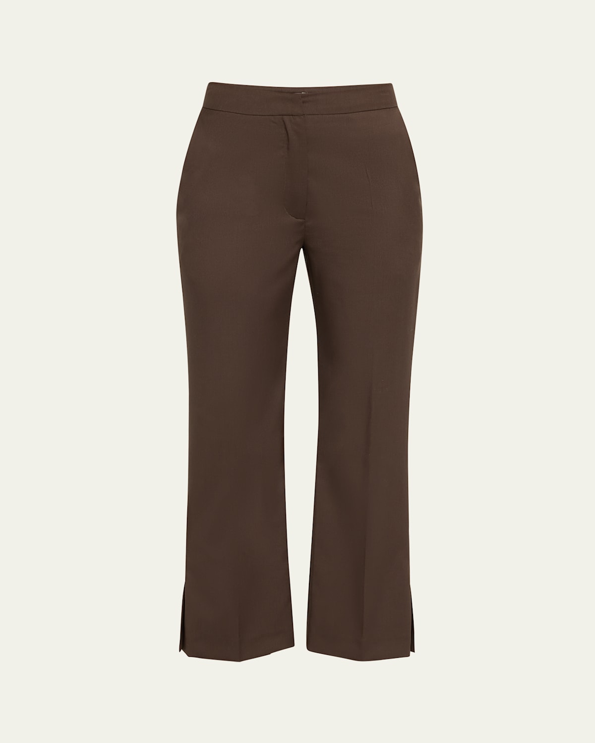 Dorkas Tailored Wool Bootcut Pants