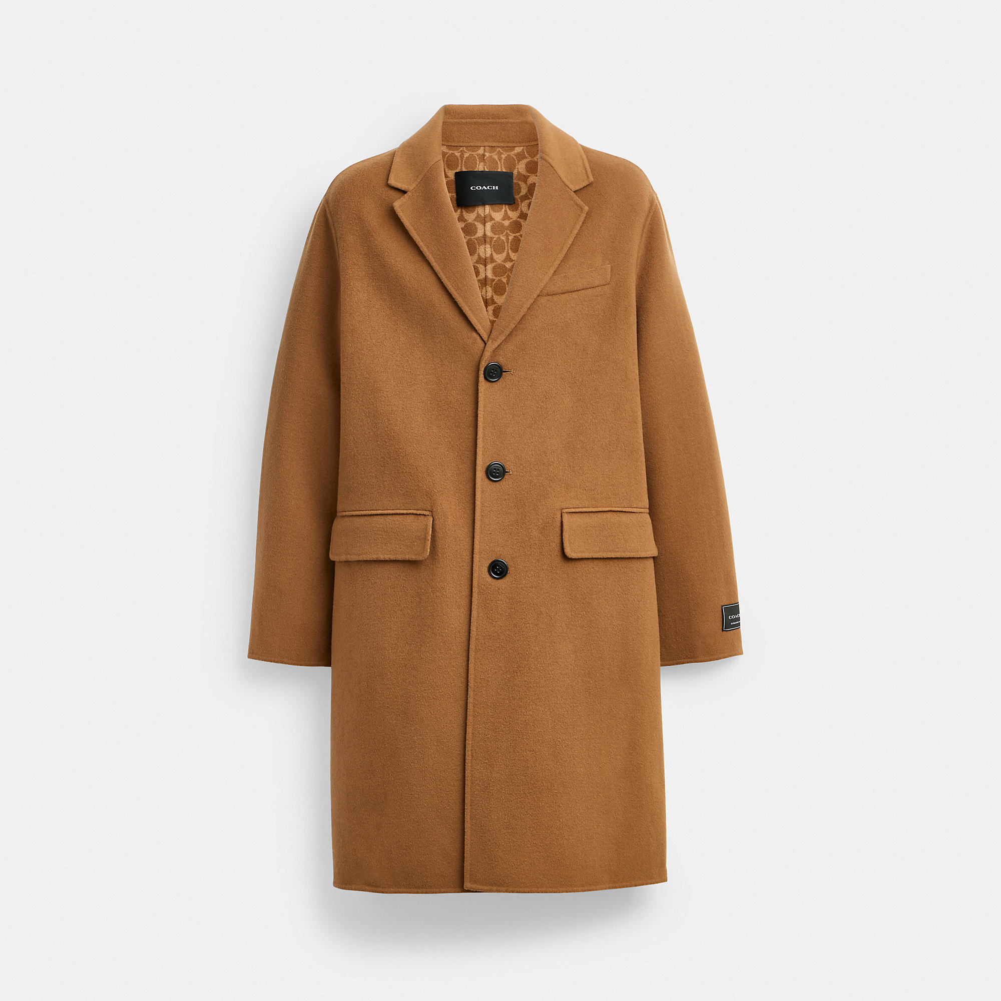 Double Faced Wool Coat