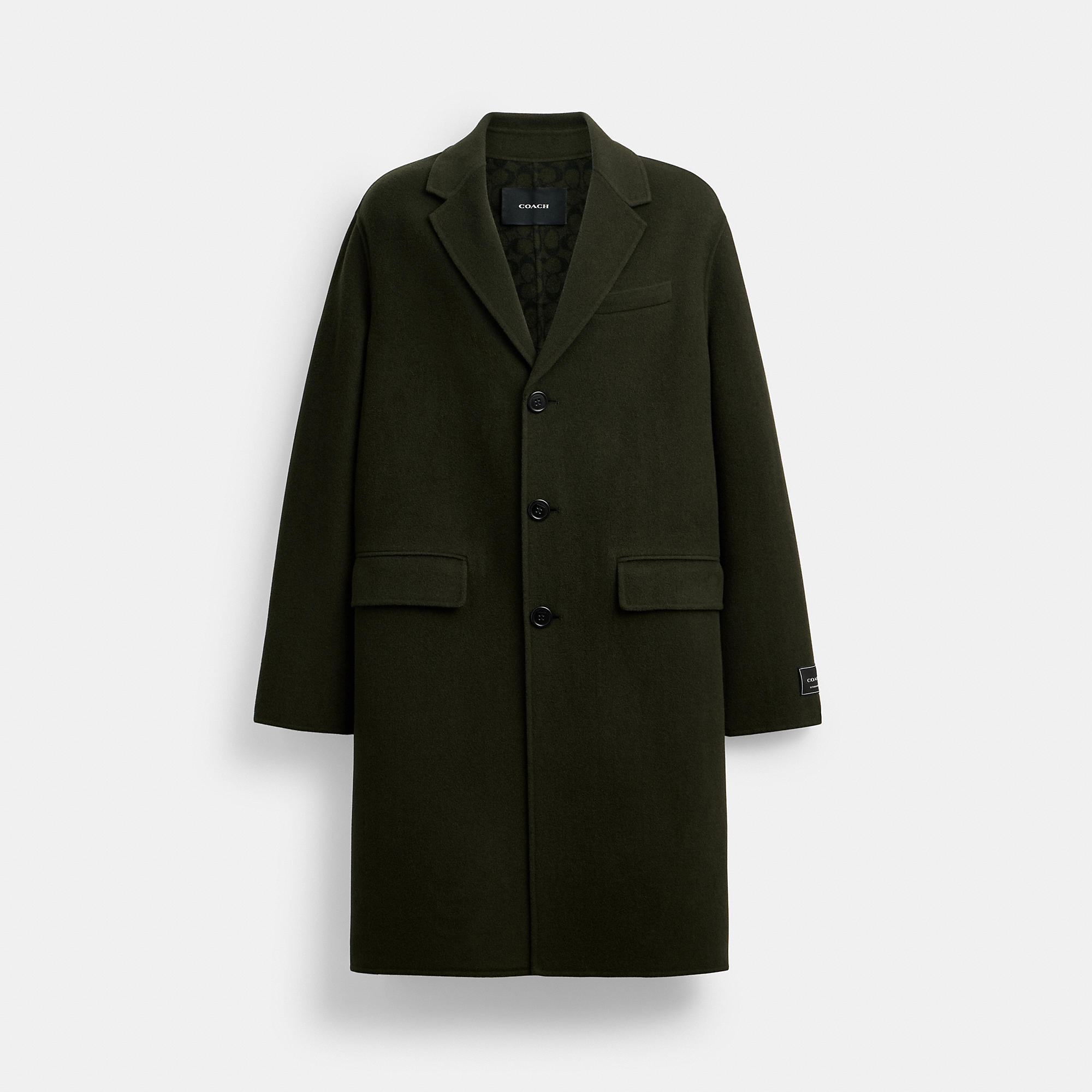 Double Faced Wool Coat