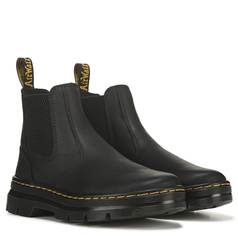 Dr. Martens Embury Chelsea Boots (Black Leather) - Size 10.0 M