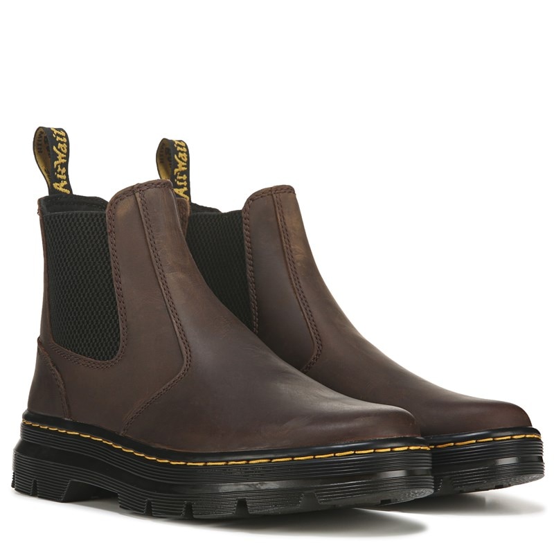 Dr. Martens Embury Chelsea Boots (Dark Brown Leather) - Size 10.0 M