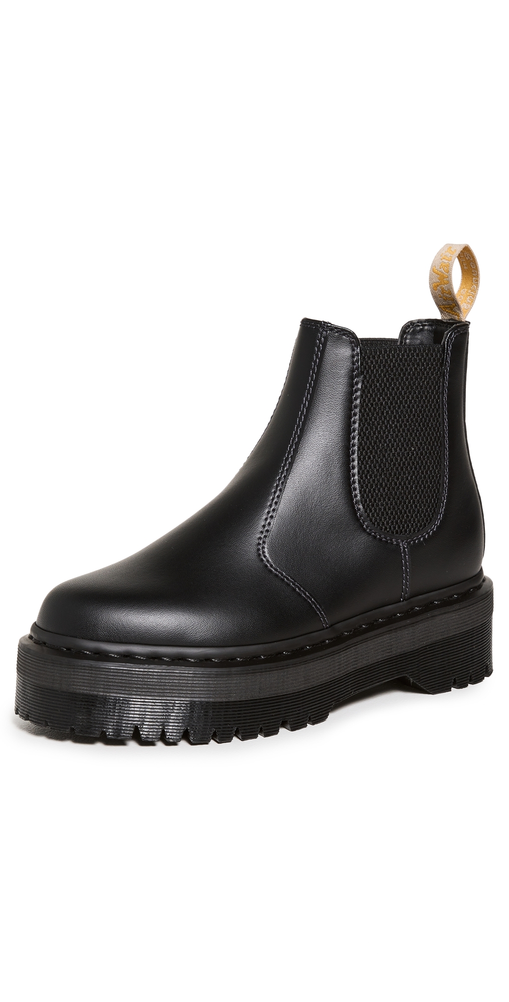 Dr. Martens Vegan 2976 Quad Chelsea Boots Black 8