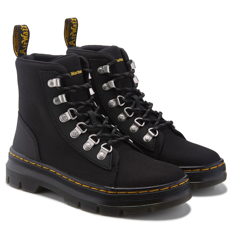 Dr. Martens Women's Combs Lace Up Combat Boots (Black) - Size 10.0 M