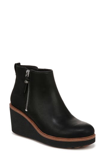 Dr. Scholl's Amber Wedge Boot in Black at Nordstrom Rack, Size 10