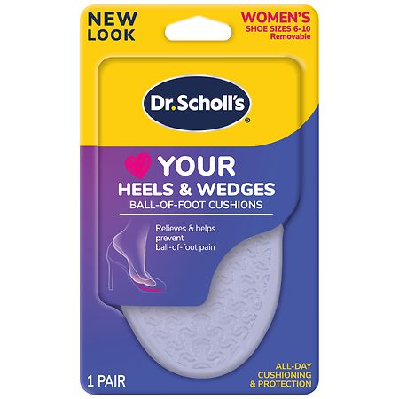 Dr. Scholl's Love Your Heels & Wedges Ball of Foot Cushions - 1.0 pr